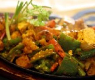 Vegetarian Sizzler ? Half Portion